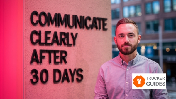 Communicate Clearly After 30 Days