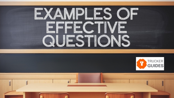 Examples of Effective Questions